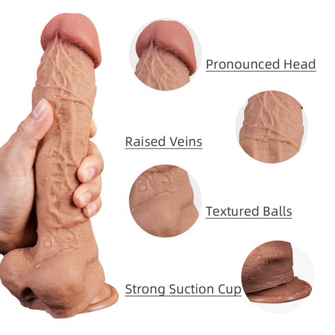 Daewoo Premium Silicon Dildo 9.6 Inch