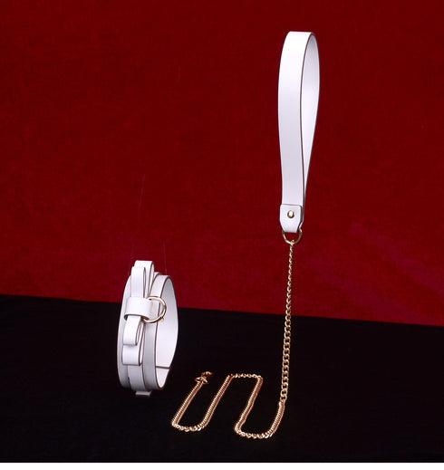 Master Craftsman K9 Bondage Kit with Bone Gag- Pure White