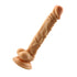 T-Buds Stallion Dildo with Suction Cup 9.95 Inch - Flesh