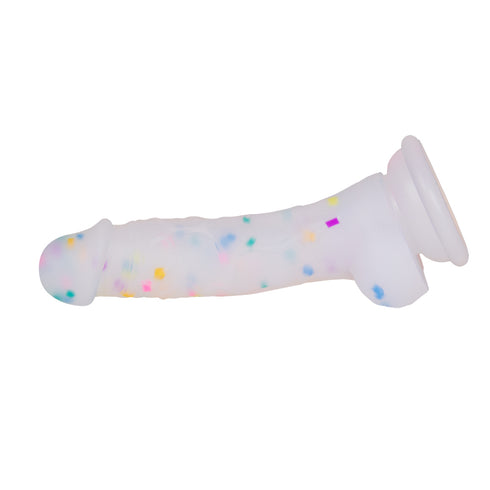 Realistic Dildo - Confetti 7.1 Inch