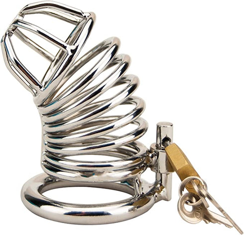 OMYHONEY Male Chastity Cage - Spiral