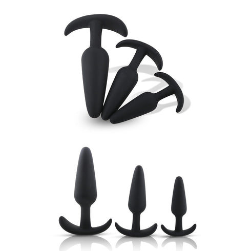 Cherry Buds Silicone Butt Plug Set of 3