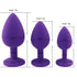 Flirt Cute Silicone Butt Plug - Purple