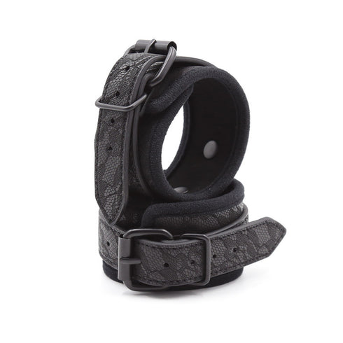 Seduction Series Lace Design Wrist Cuffs - Limited Edition