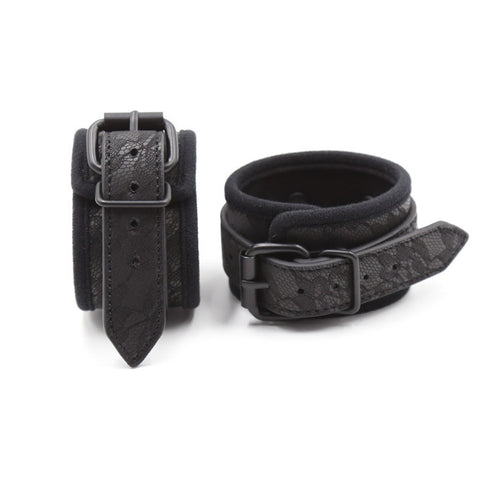 Seduction Series Lace Design Wrist Cuffs - Limited Edition