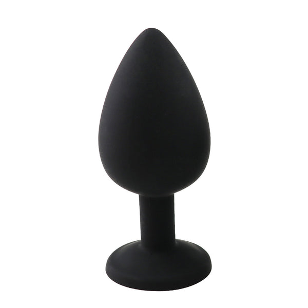 Flirt Cute Silicone Butt Plug - Black