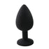 Flirt Cute Silicone Butt Plug - Black