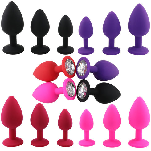 Flirt Cute Silicone Butt Plug - Pink