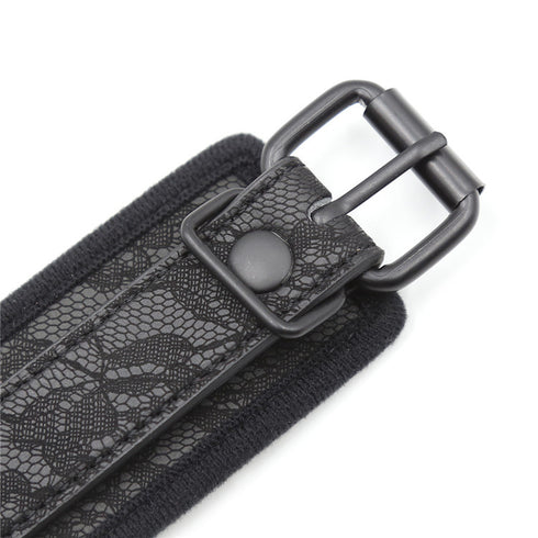 Seduction Series Lace Design Wrist Cuffs - Limited Edition