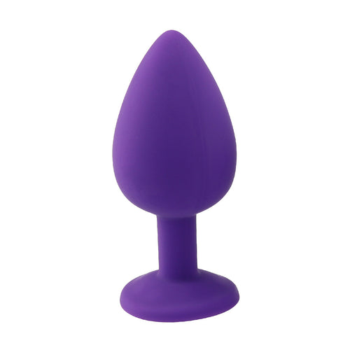Flirt Cute Silicone Butt Plug - Purple