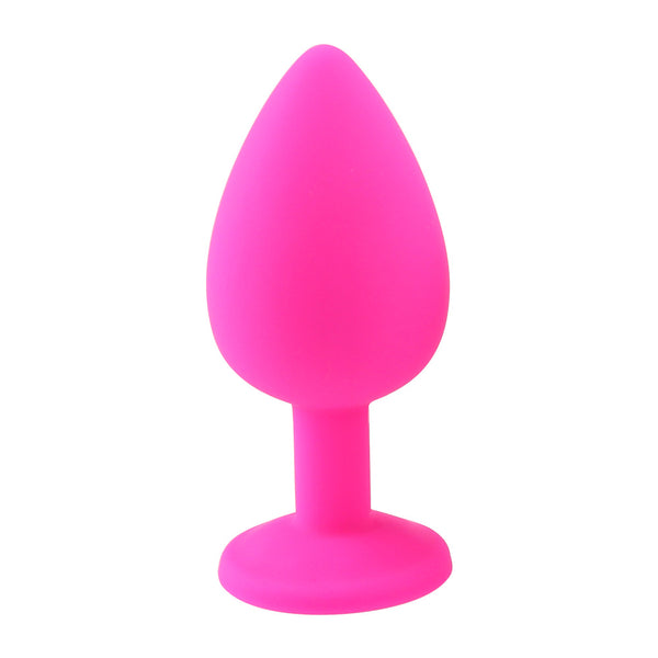 Flirt Cute Silicone Butt Plug - Pink