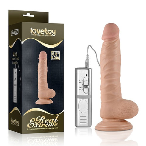 REALISTIC VIBRATING DILDO 8.5 INCH
