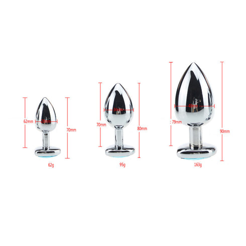 LS Aluminum Alloy Butt Plug Set