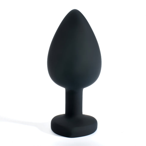 Lovendur Silicone Butt Plug - Heart Shape Base