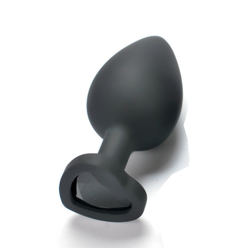 Lovendur Silicone Butt Plug - Heart Shape Base