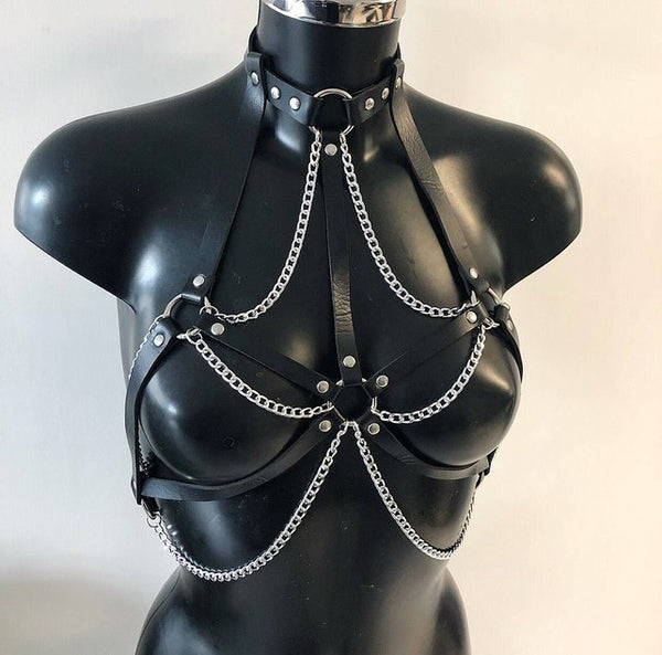 YOUR HIGHNESS Body Harness with Chains