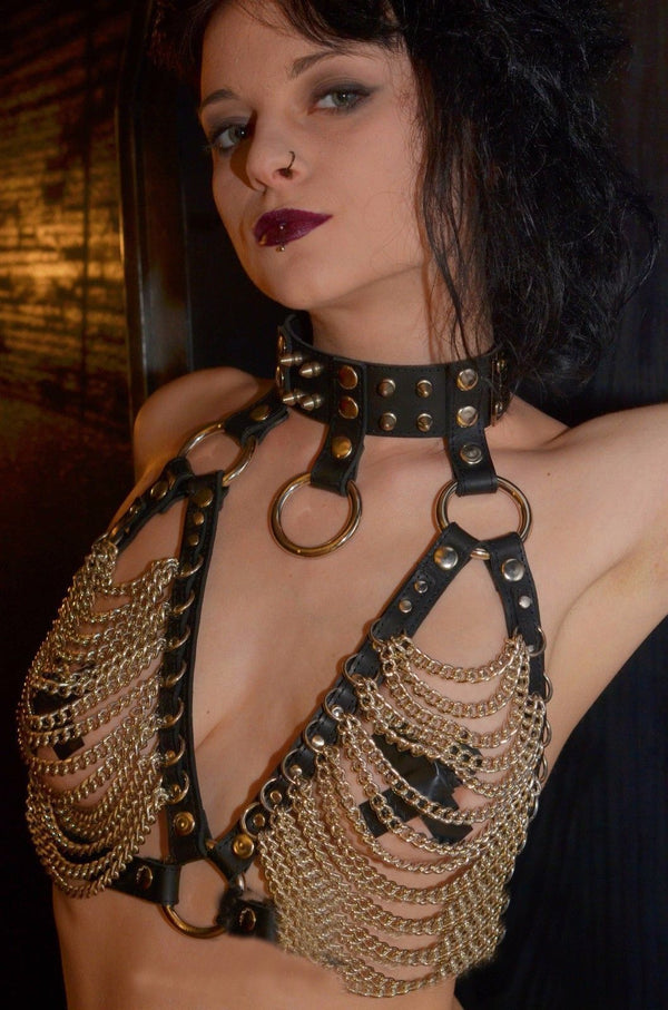 Bondage & Fetish Chained Seduction Harness