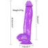 Daewoo Celtic Warriors Purple Dildo 10.4 Inch