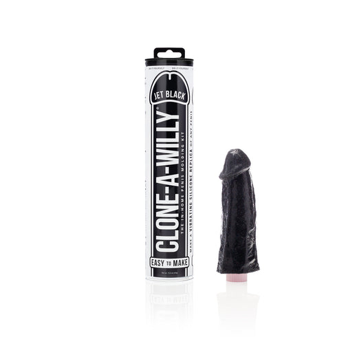 Clone A Willy Vibrating Kit - Jet Black