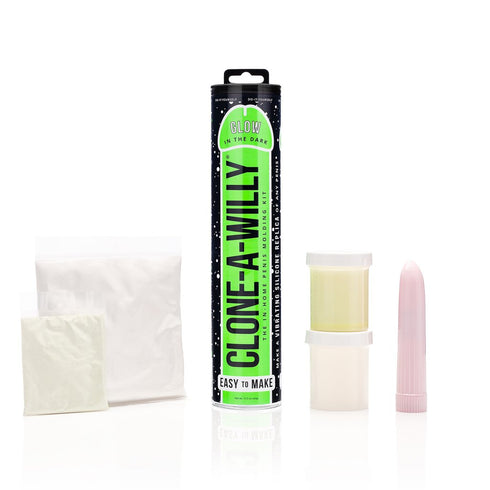 Clone A Willy Vibrating Kit - Glow In The Dark