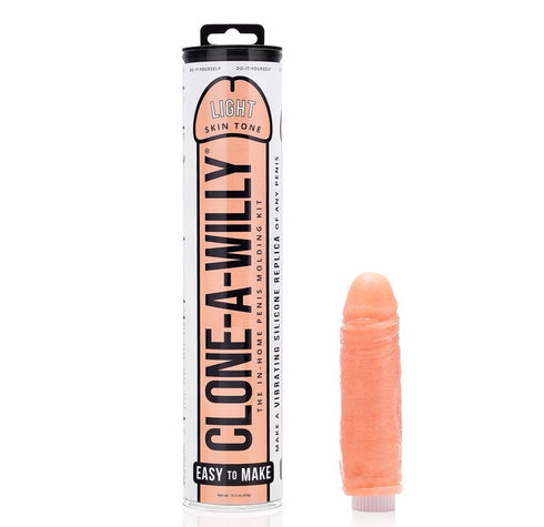Clone A Willy Vibrating Kit - Light Skin Tone