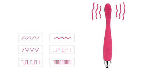 SVAKOM Cici Flexible Ribbed Design Slim G-Spot Vibrator