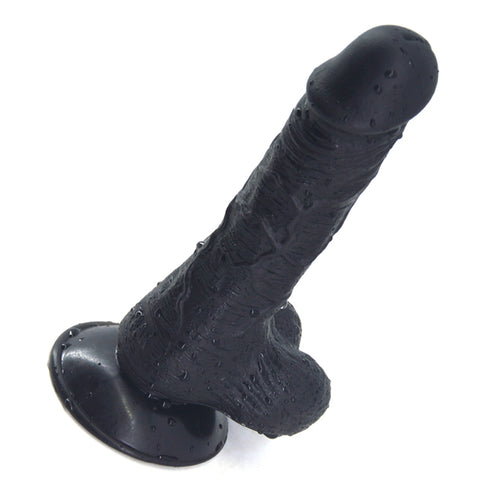 FAAK REALISTIC DILDO F3 Black 7.5 INCH