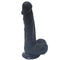 FAAK REALISTIC DILDO F108 Black 7.8 INCH