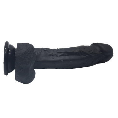 FAAK REALISTIC DILDO F108 Black 7.8 INCH