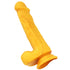 FAAK REALISTIC DILDO F108 Gold 7.8 INCH