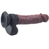 FAAK REALISTIC DILDO F108 Dark 7.8 INCH