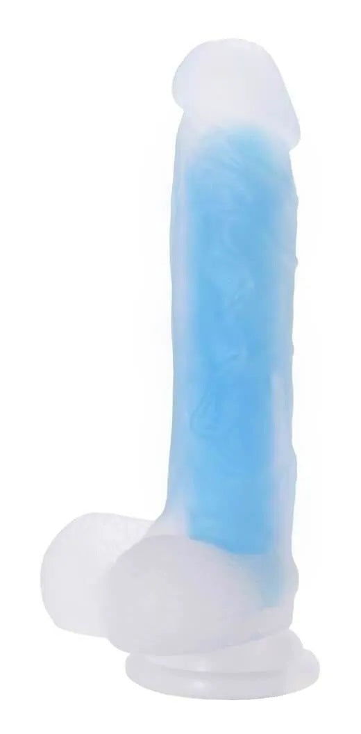 NVTOYS Luminous Silicon Dildo - 8.1 Inch