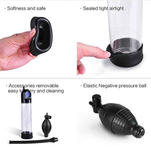 LoveQ Penis Pump with Pressure Gauge