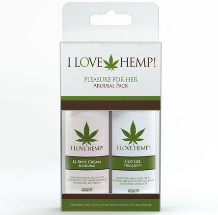 I Love Hemp Pleasure For Her Arousal Pack