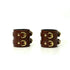 Trio Hide Luxury Double Locking Cowhide Handcuffs