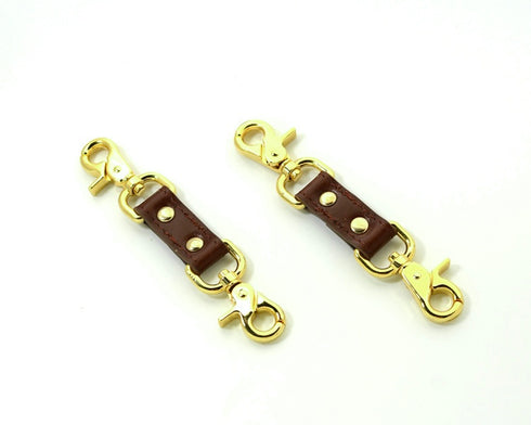 Trio Hide Luxury Double Locking Cowhide Handcuffs