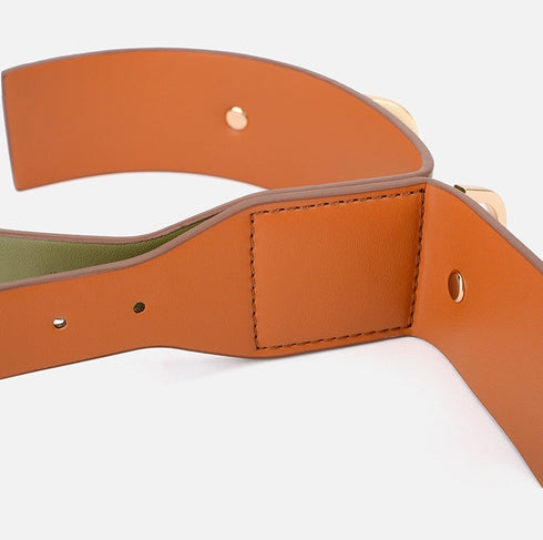 Trio Hide Luxury One Piece Wrist Cuffs