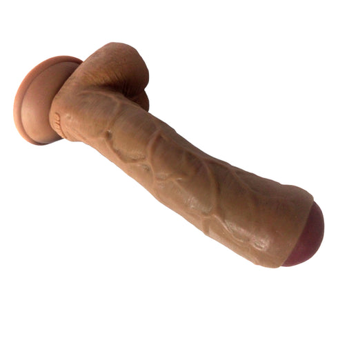 FAAK UNCIRCUMCISED REALISTIC DILDO 9.25 INCH