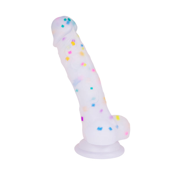 Realistic Dildo - Confetti 7.1 Inch