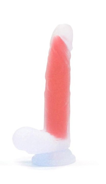 Love Magic Luminous Silicon Dildo - 8 Inch