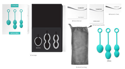 Svakom nova Weighted kegel Exercise Balls