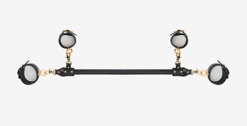 Master Craftsman Deluxe Cowhide Spreader Bar with Cuffs