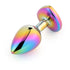 Champ Rainbow Heart Butt Plug Set of 3