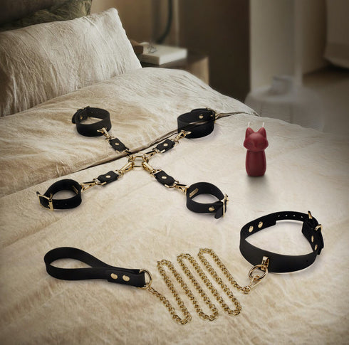 ROOMFUN SILICA PREMIUM HOGTIE BONDAGE SET