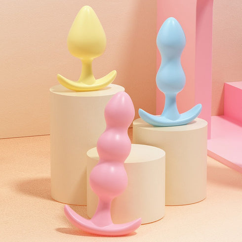 MIZZZEE Jelly Butt Plug Set