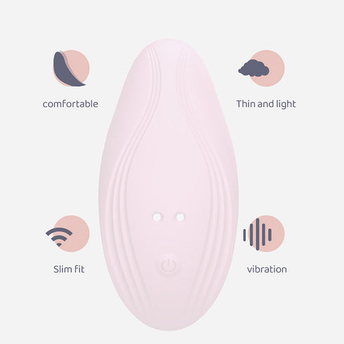 Slim Butterfly Wearable Vibrator (with wireless remote)