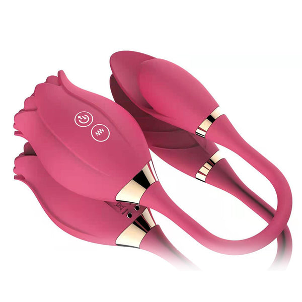 LoveQ Clit Sucking Rose + Rosehip Vibe