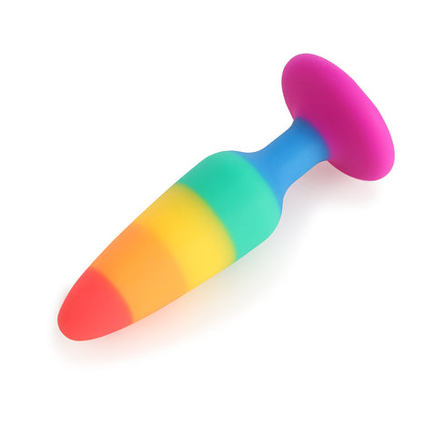Cherry Buds Silicone Butt Plug Pride