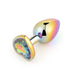 Champ Rainbow Heart Butt Plug Set of 3