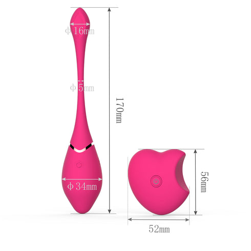 Gradient Fox Vibrating Egg with Remote